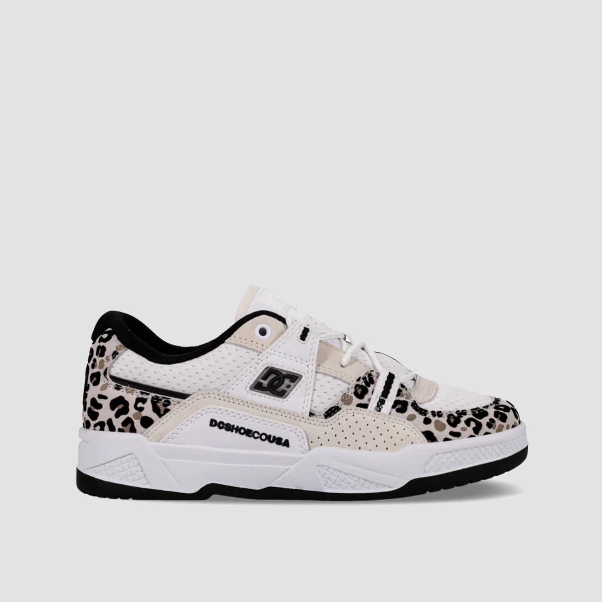 DC Construct Shoes - Leopard Print - Womens