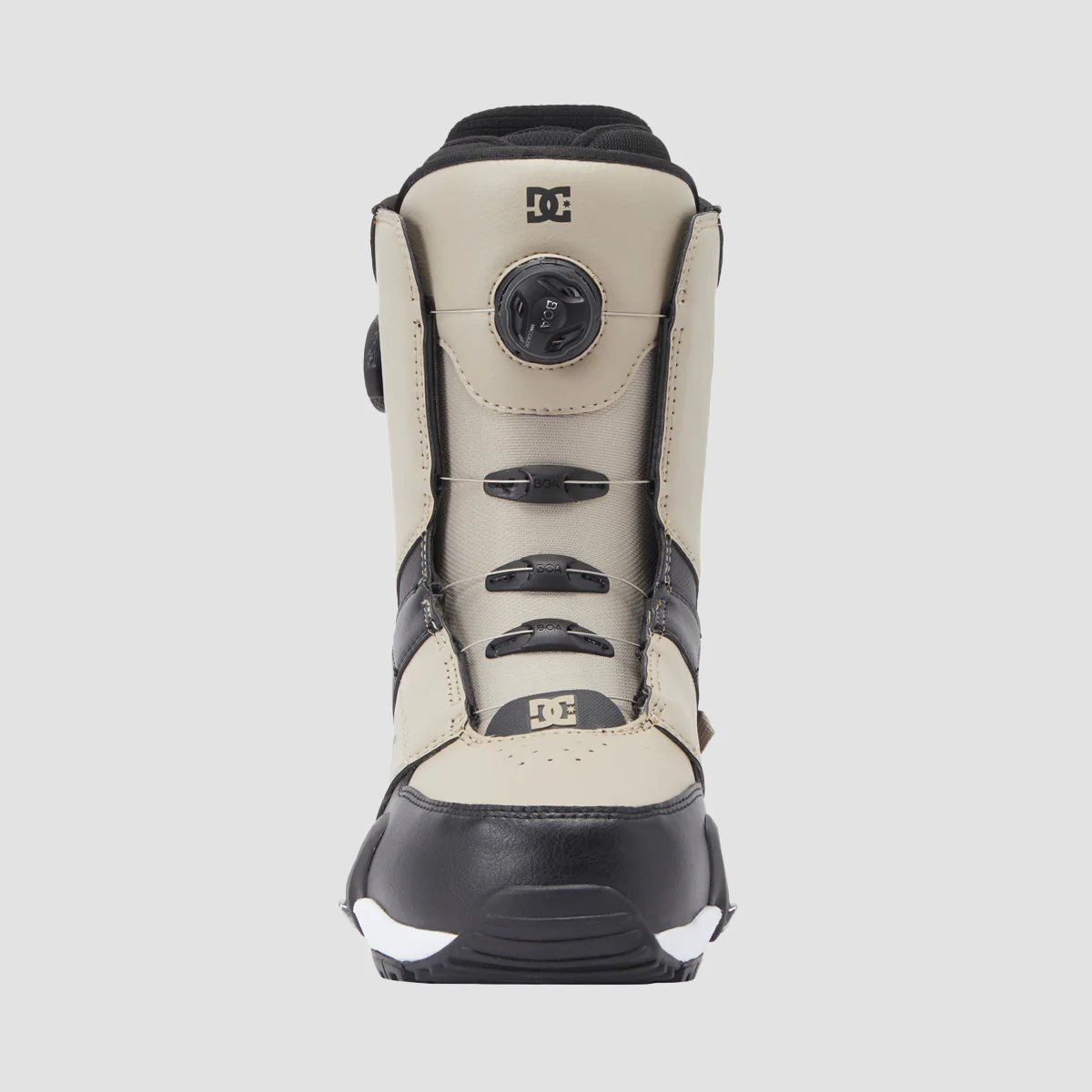 DC Control BOA Step On Snowboard Boots Light Brown/White - Image 3