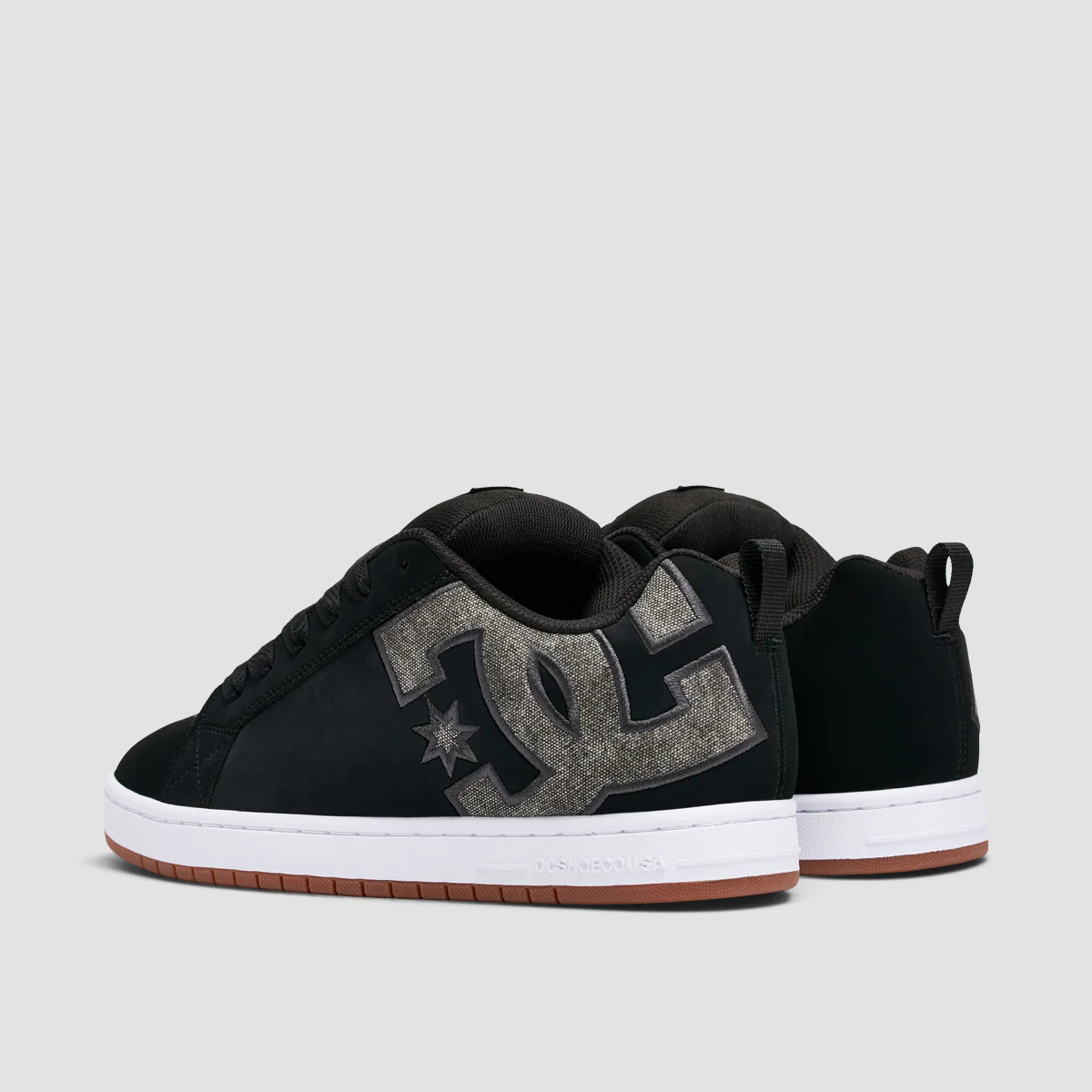 DC Court Graffik Shoes - Black Wash - Image 3