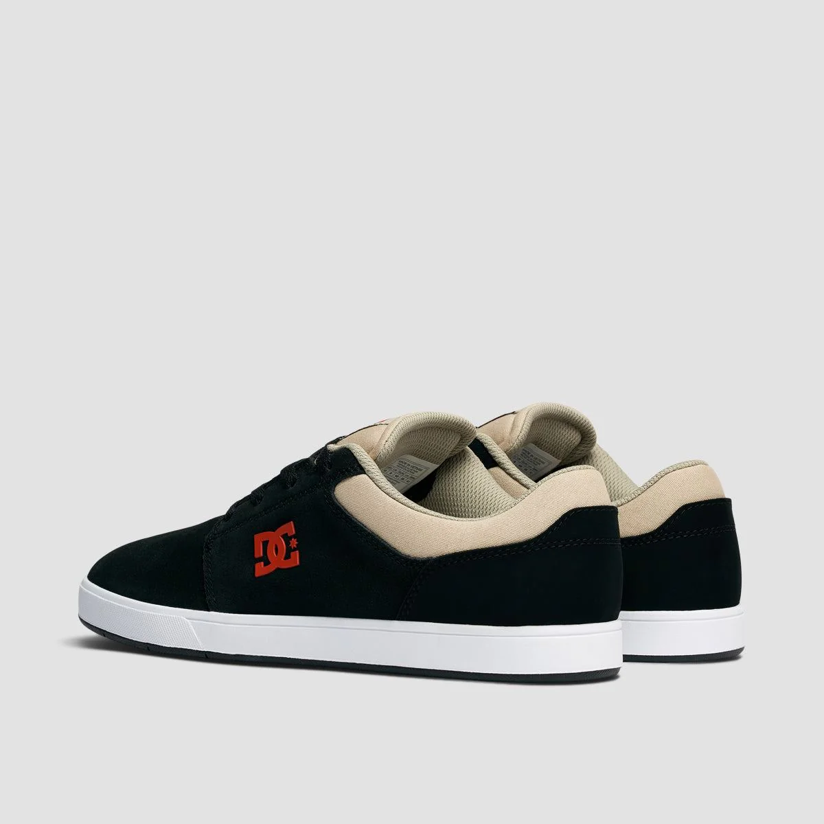 DC Crisis 2 Shoes - Tan/Red - Image 3