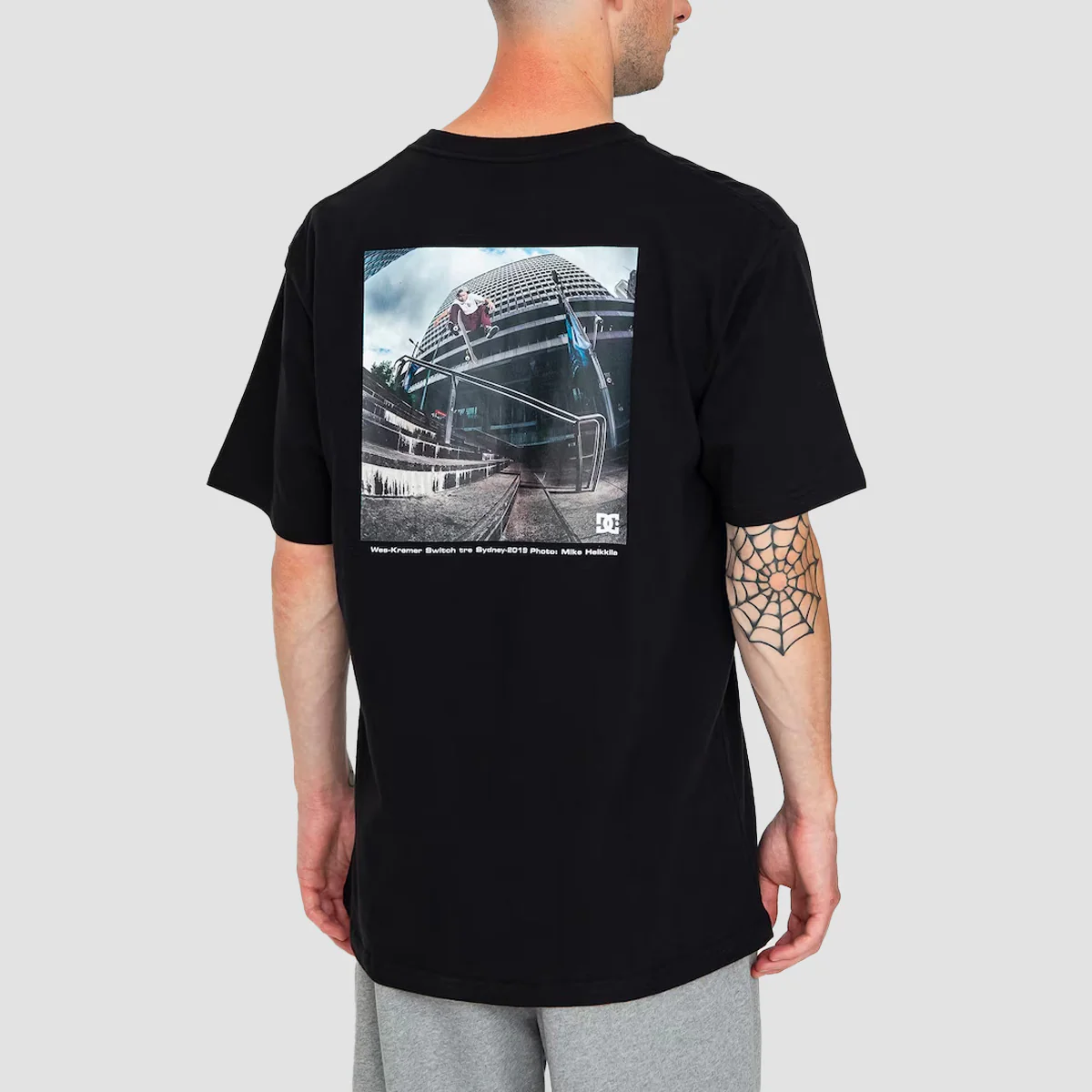 DC Heikkila SW 360 Flip T-Shirt Black - Image 2