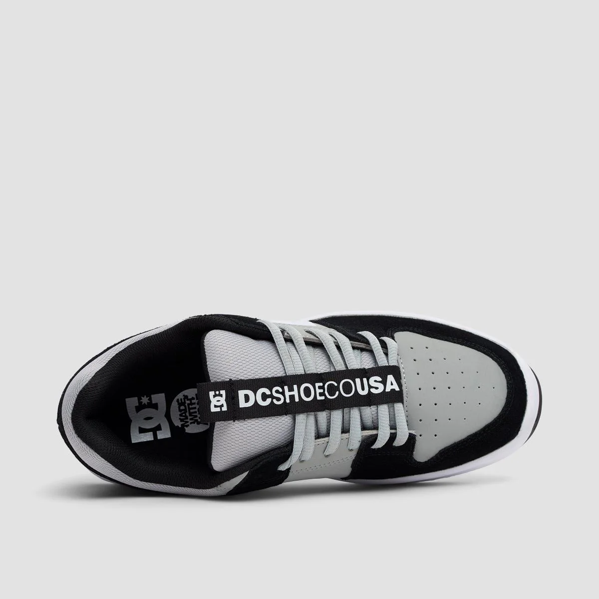 DC Lynx Zero Shoes - Black/Grey/White - Image 4
