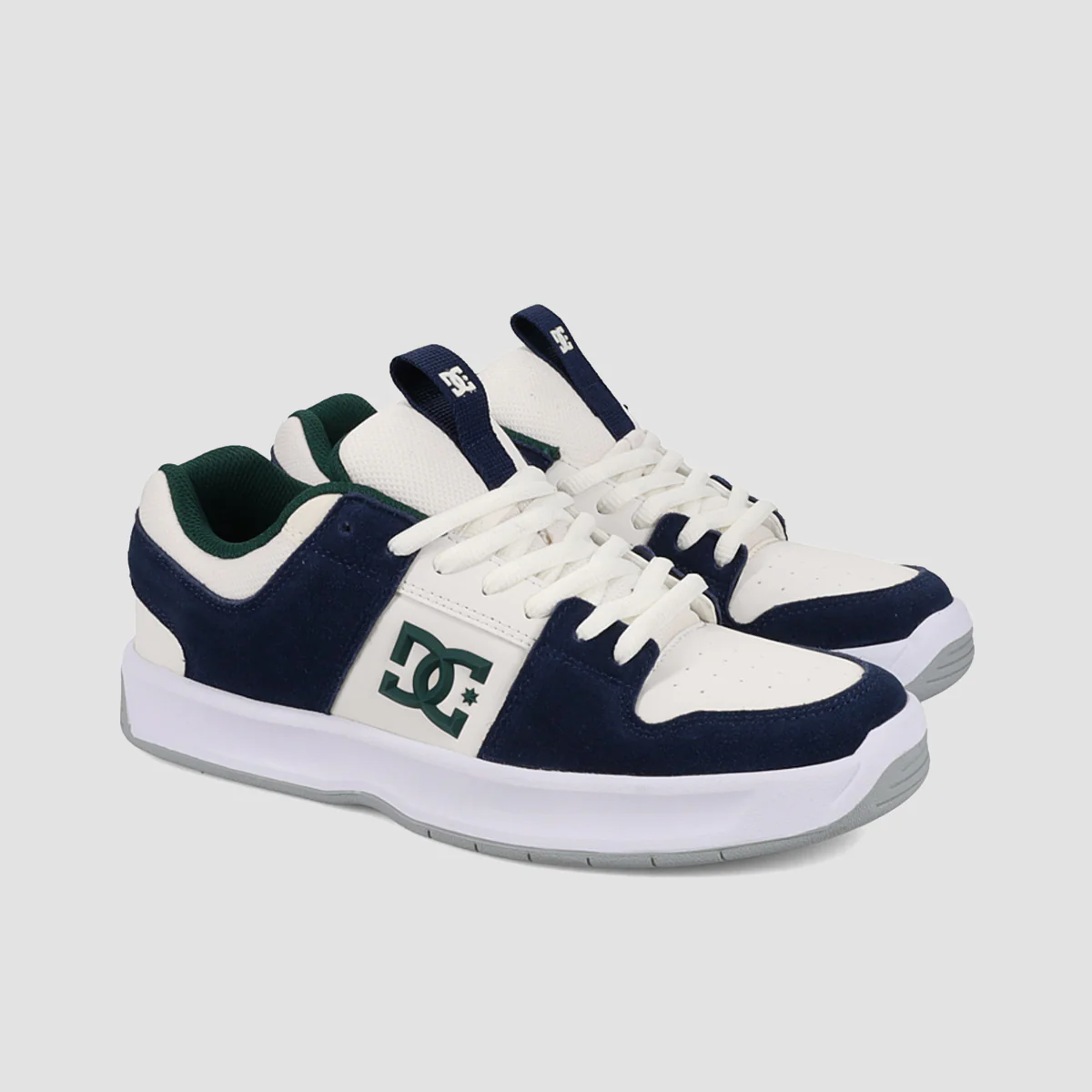 DC Lynx Zero Shoes - Navy/White/Green - Unisex - Image 2