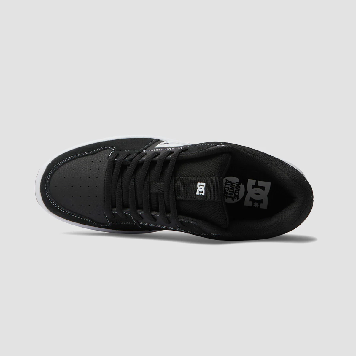 DC Lynx Zero Shoes - Black/Black/White - Image 3