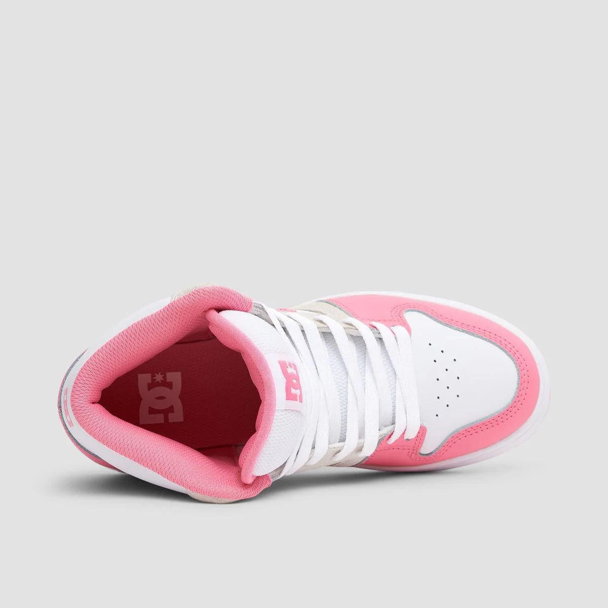 DC Manteca 4 Hi Shoes - Pink/White - Womens - Image 4