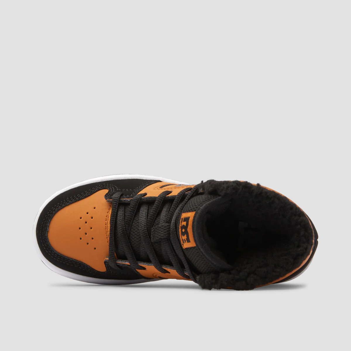DC Manteca 4 Hi WR High Top Shoes - Wheat/Black - Kids - Image 4