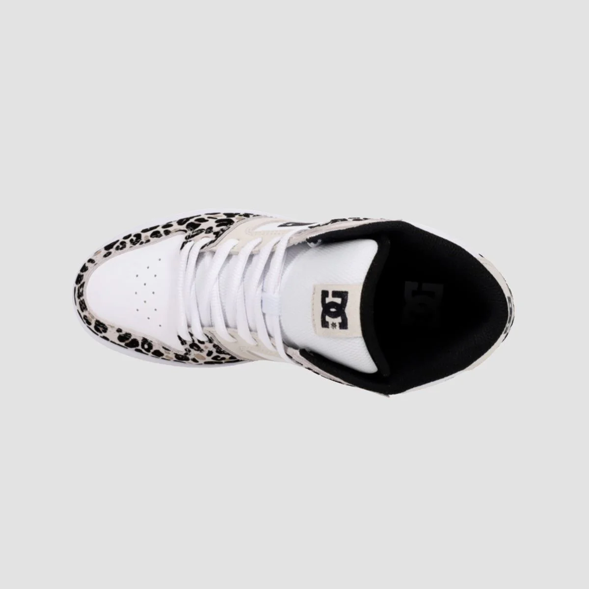 DC Manteca 4 Mid Top Shoes - Leopard Print - Womens - Image 2
