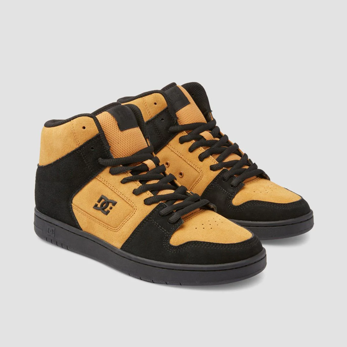 DC Manteca 4 S High Top Shoes - Black/Black/Brown - Image 2
