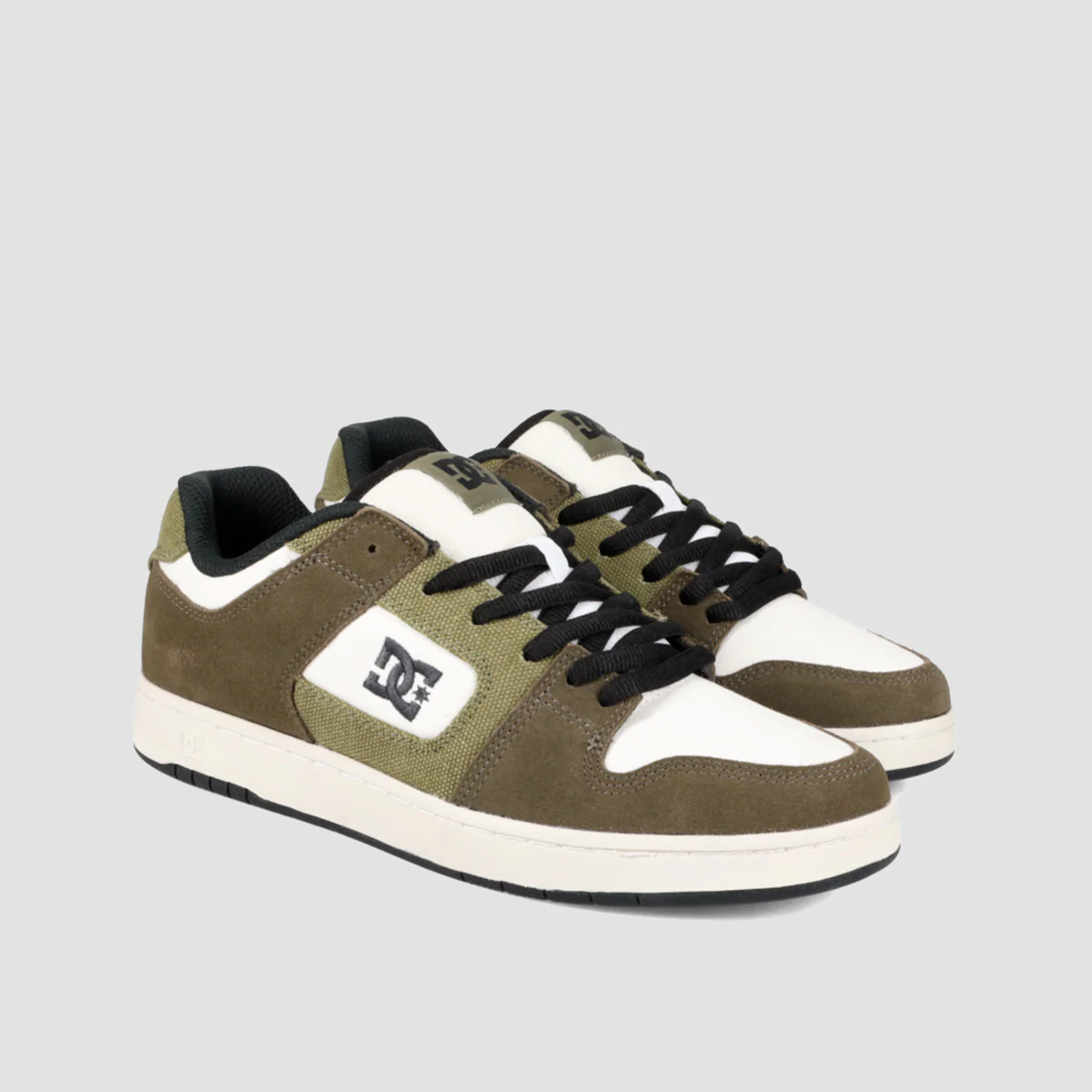 DC Manteca 4 Shoes - Khaki/Dark Olive - Image 2