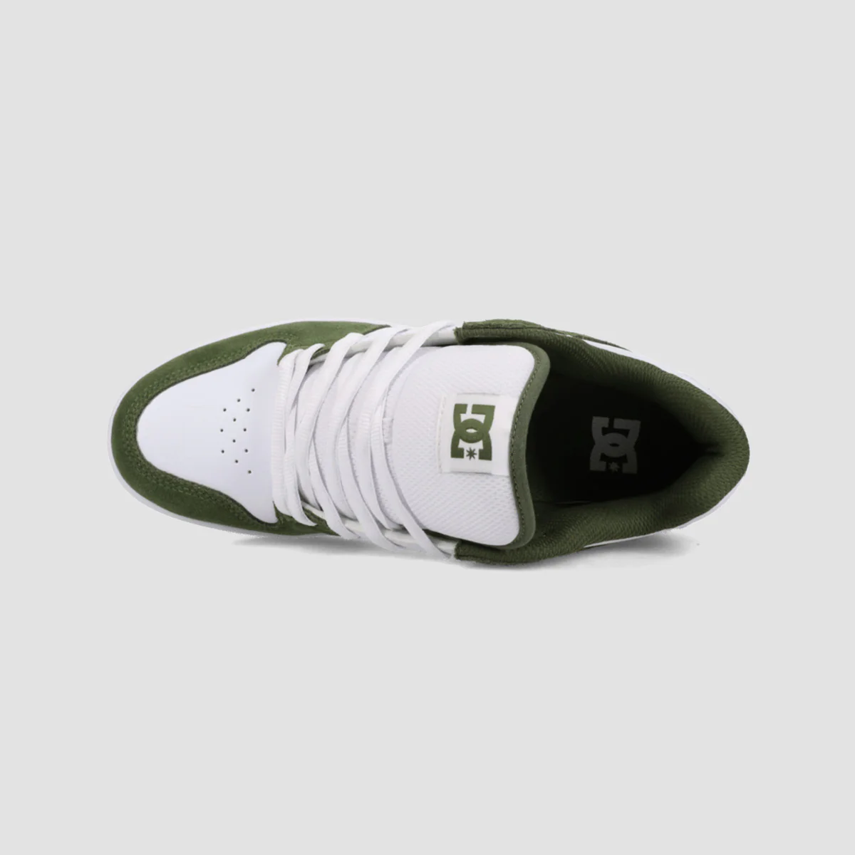 DC Manteca 4 Shoes - Olive/White - Image 3