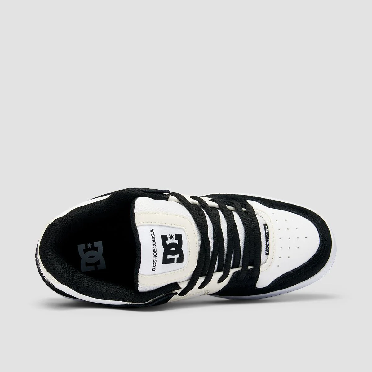 DC Manteca SE Shoes - White/Grey/Black - Image 4