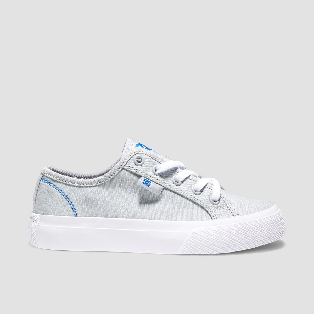 DC Manual Shoes - Grey/White - Kids