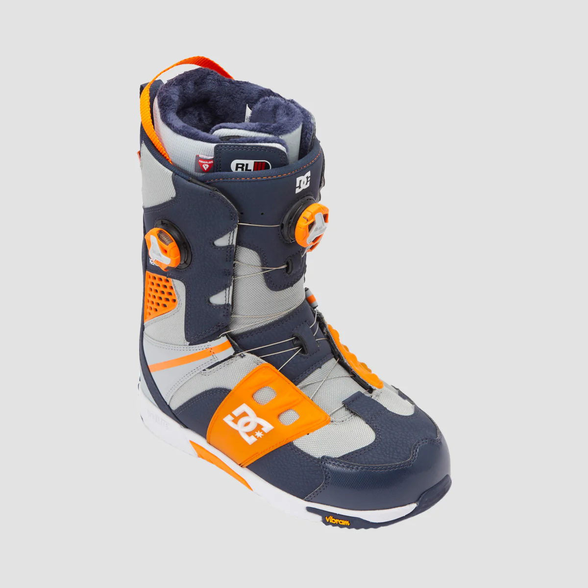 DC Phantom BOA Snowboard Boots DC Navy/Orange - Image 2