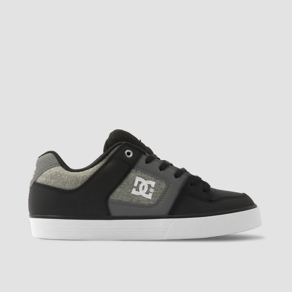 DC Pure Shoes - Black/White/Armor