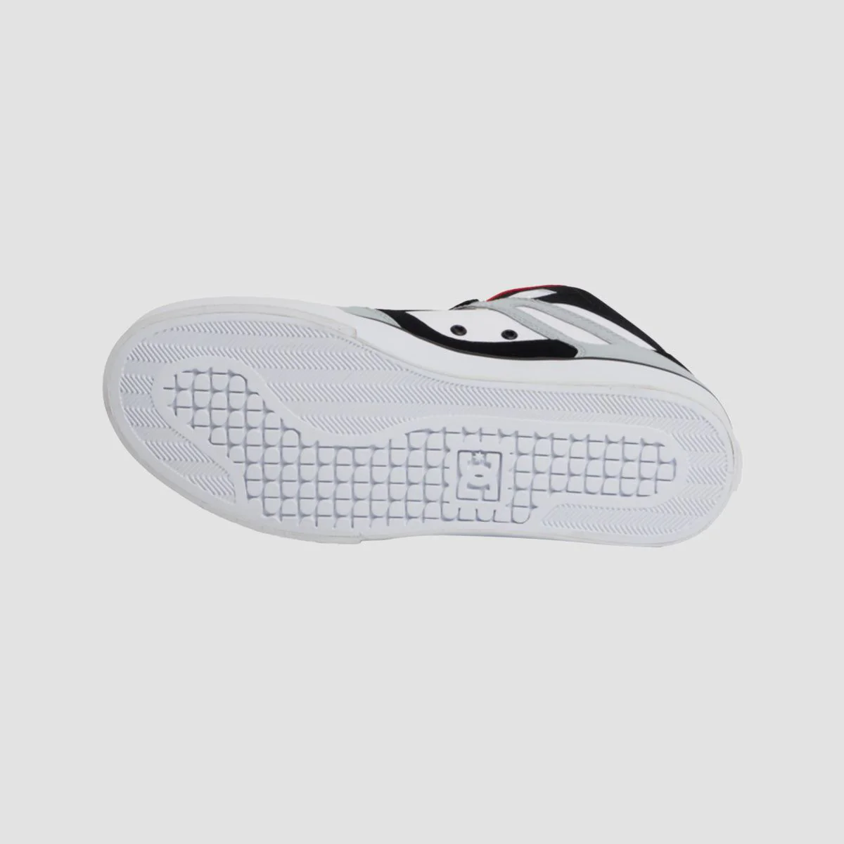 DC Pure High-Top WC Shoes - Deep Red/White - Image 3