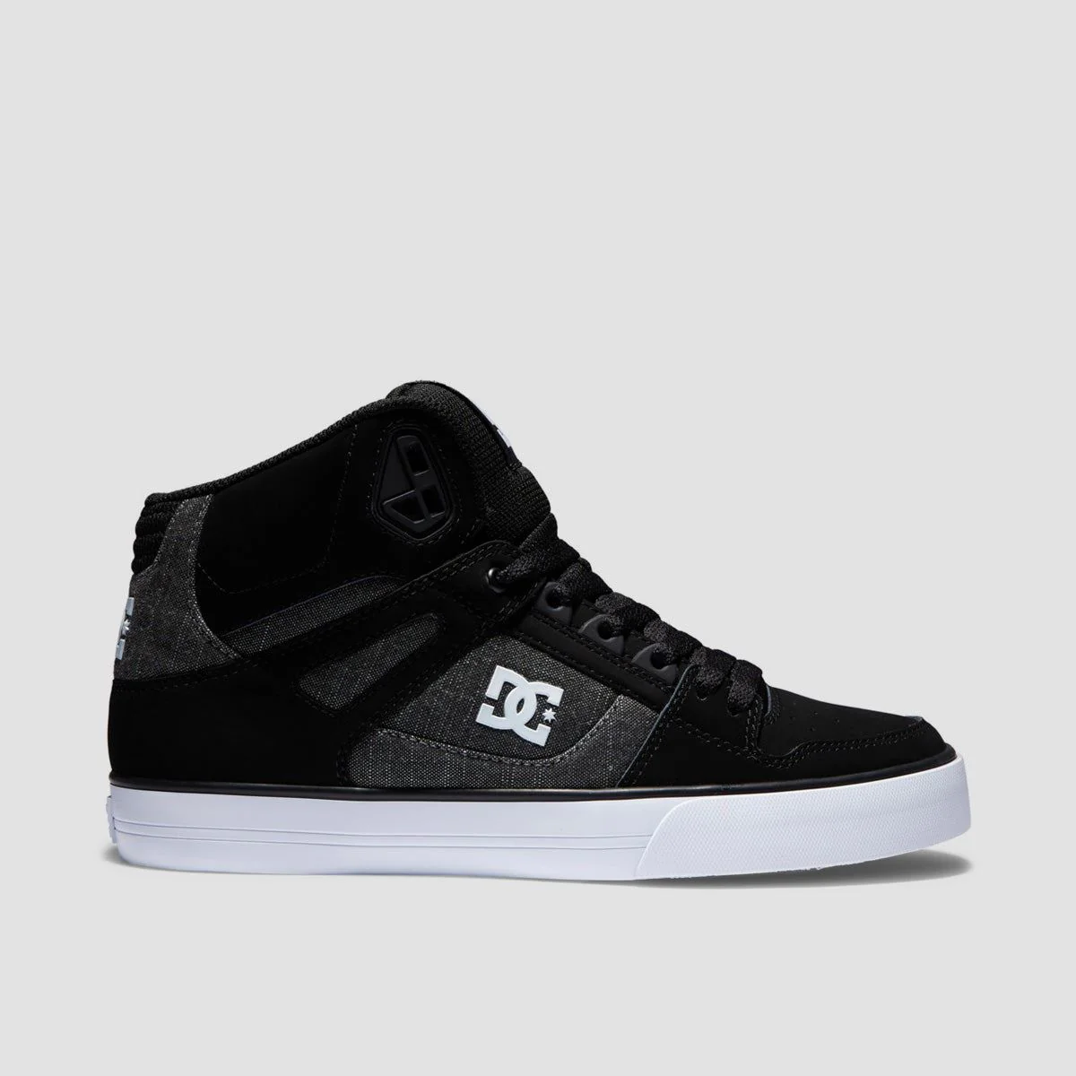 DC Pure WC High Top Shoes - Black/Battleship