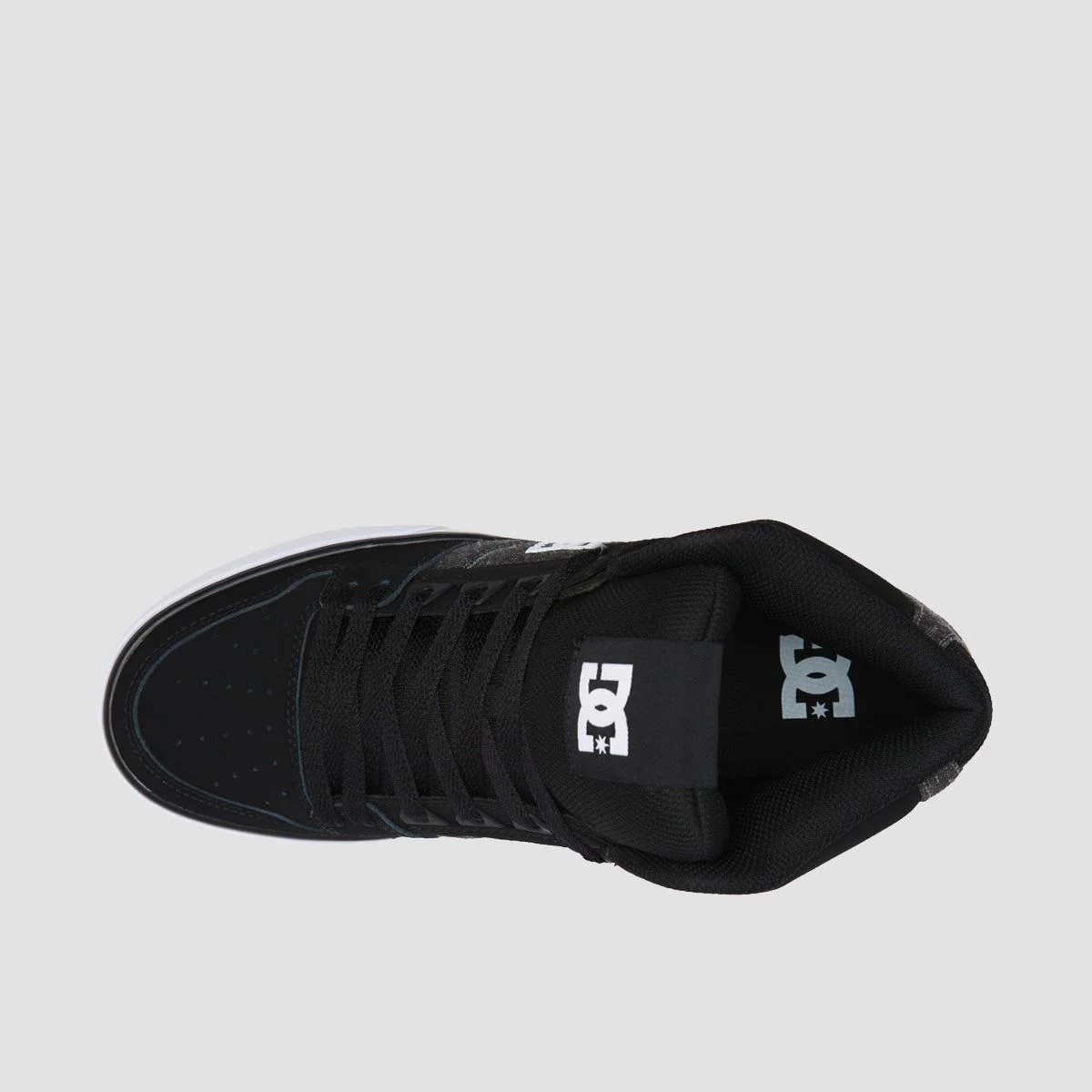 DC Pure WC High Top Shoes - Black/Battleship - Image 2