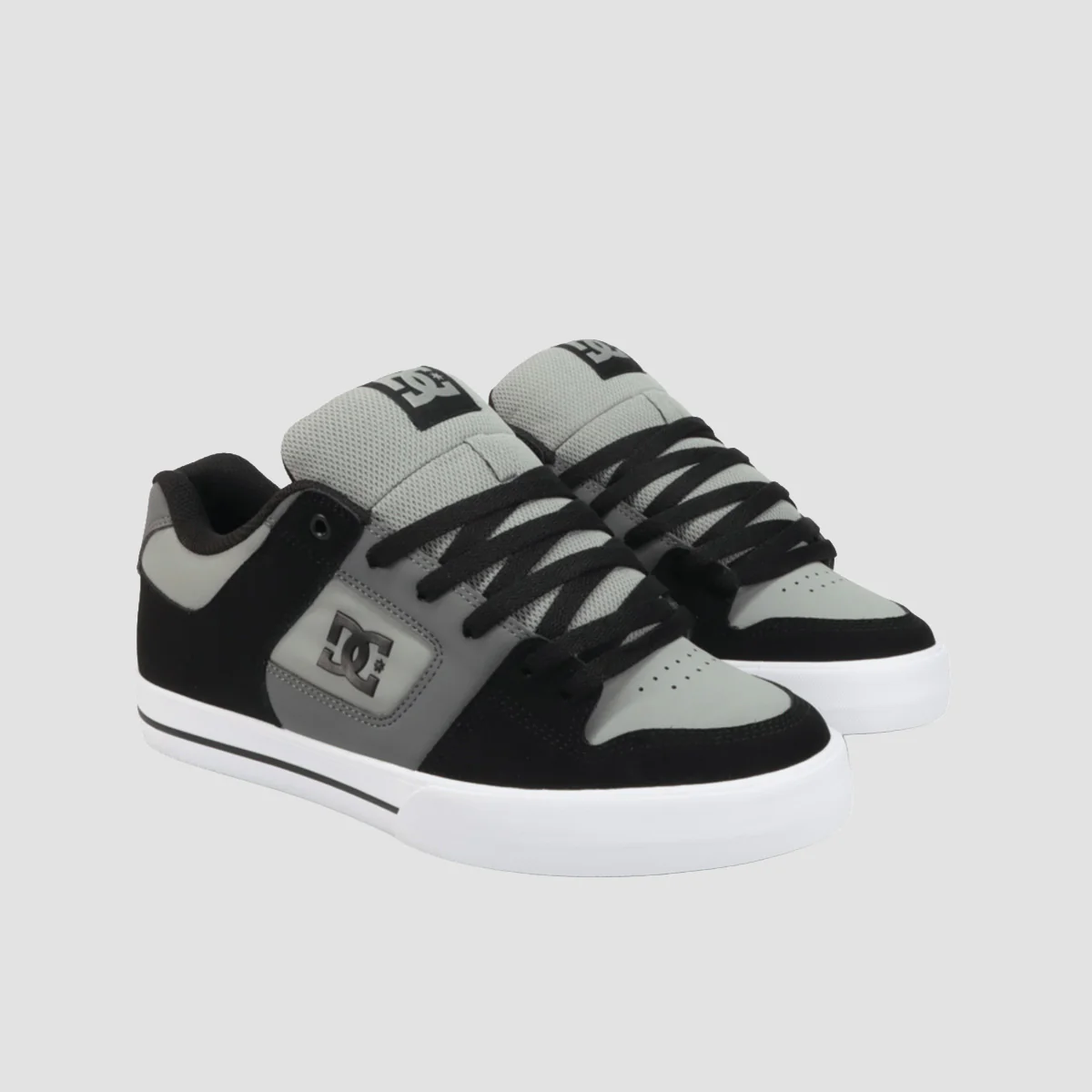 DC Pure Shoes - Black/Dark Grey/Grey - Image 2