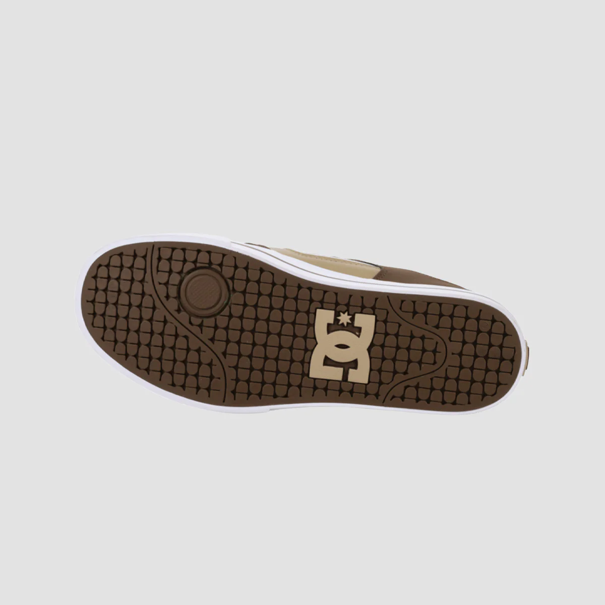 DC Pure Shoes - Brown/Tan/Off White - Image 4