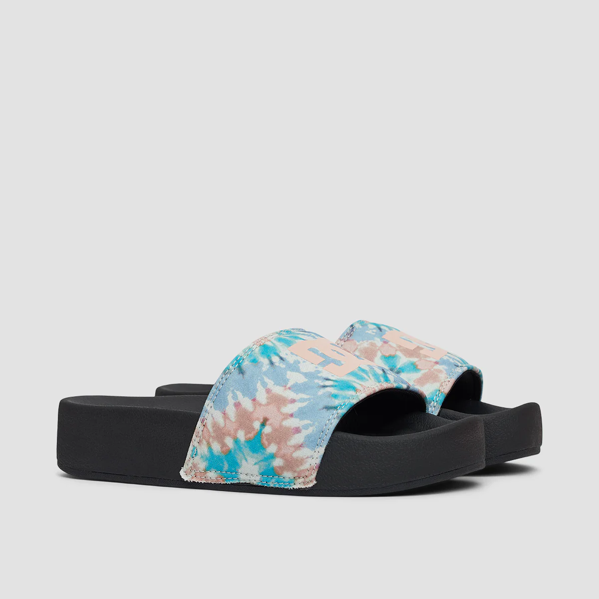 DC Slide Platform SE Black/White Print - Womens - Image 2