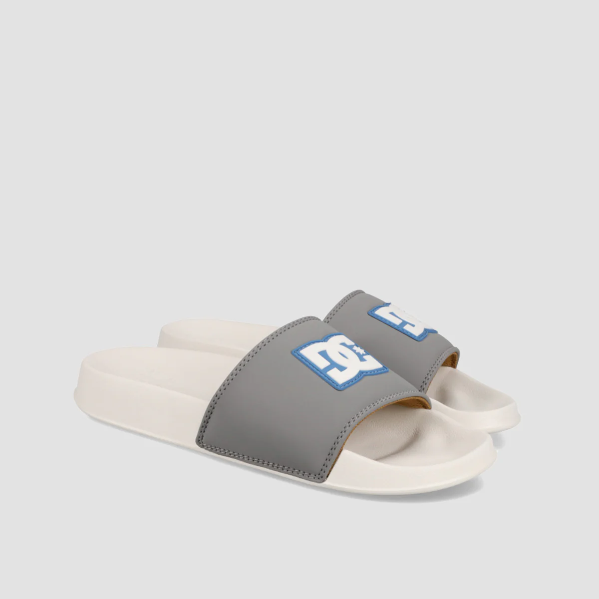 DC Slide SE Sandals - Off White/Placid Blue - Image 2