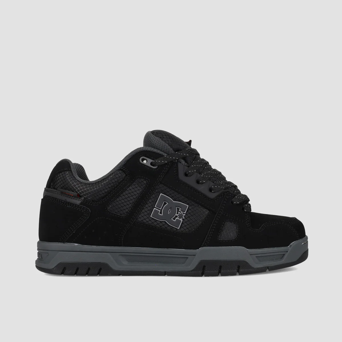 DC Stag WNT Shoes - Black/Grey/Red