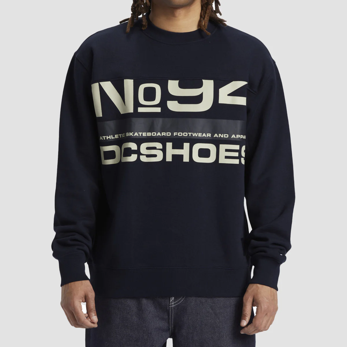 DC Static 94 Crew Sweatshirt Navy Blazer