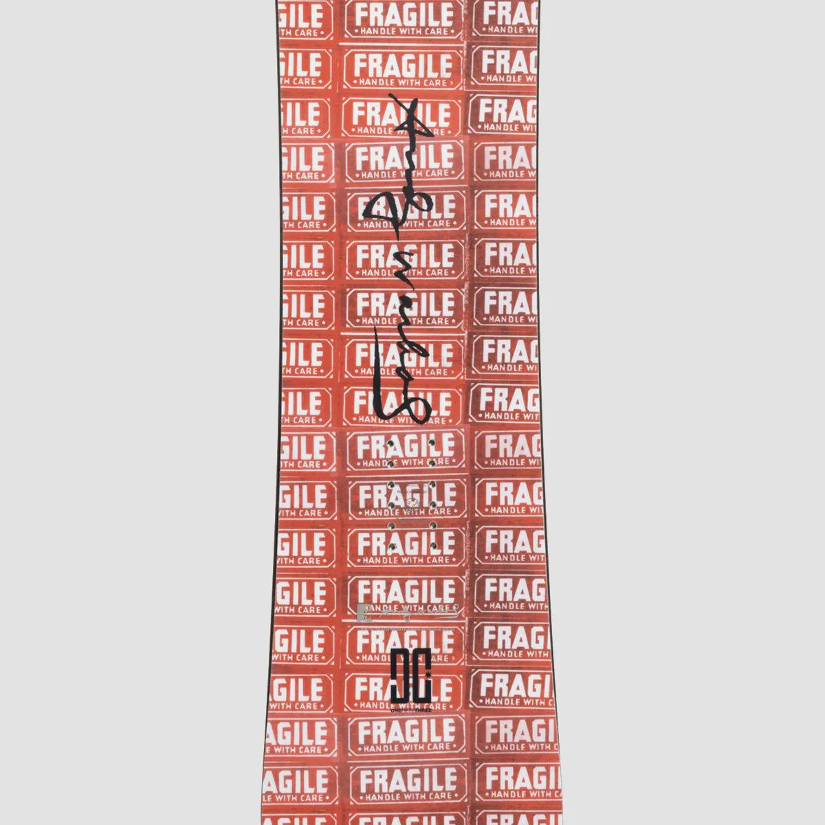 DC x Andy Warhol Ply Snowboard Red Fragile 159cm - Image 3