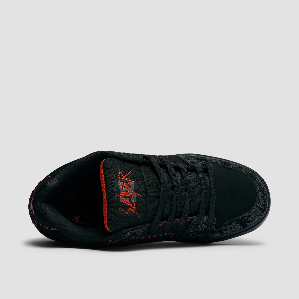 DC X Slayer Pure Shoes - Black/Grey/Red - Image 4
