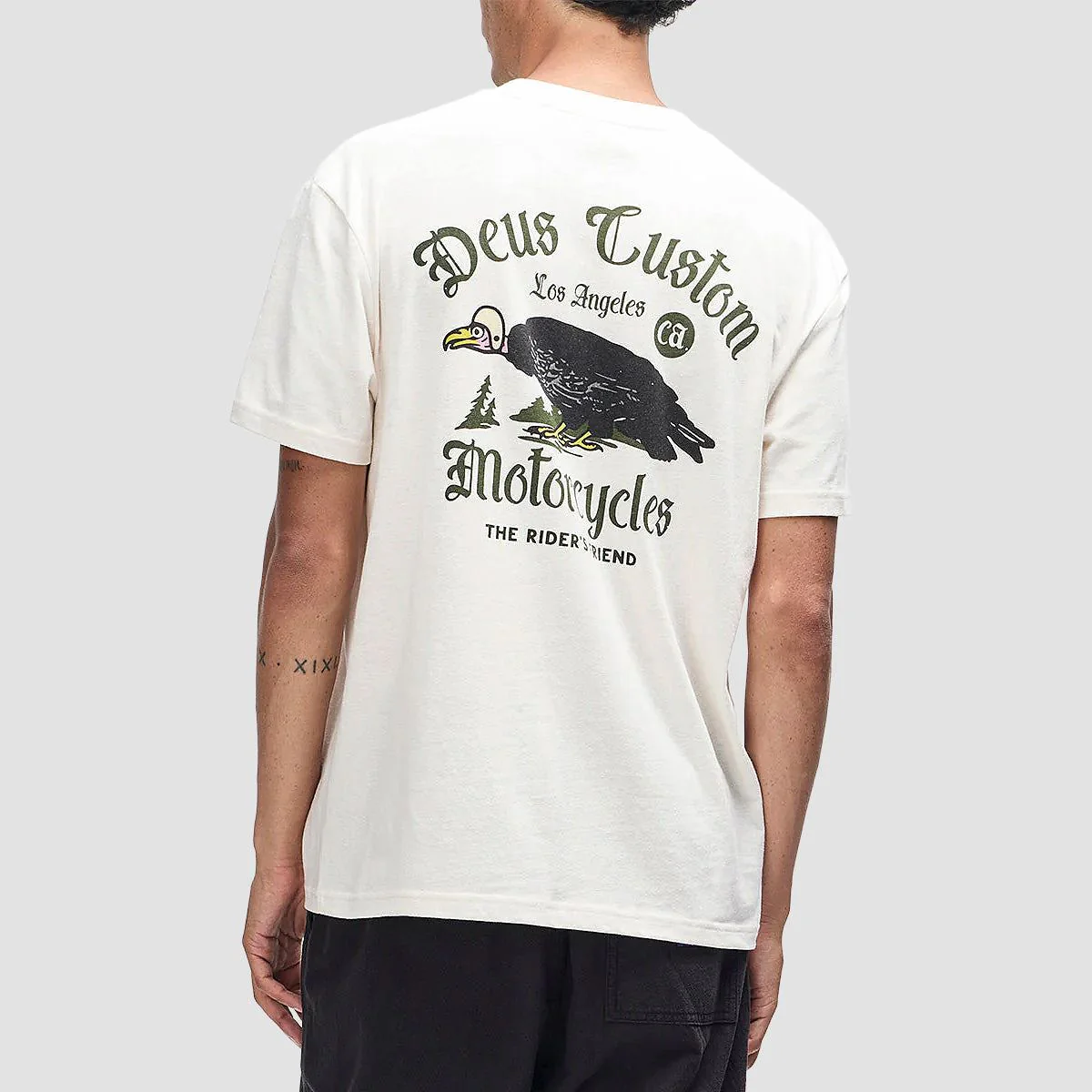 Deus Beep-Beep T-Shirt Dirty White