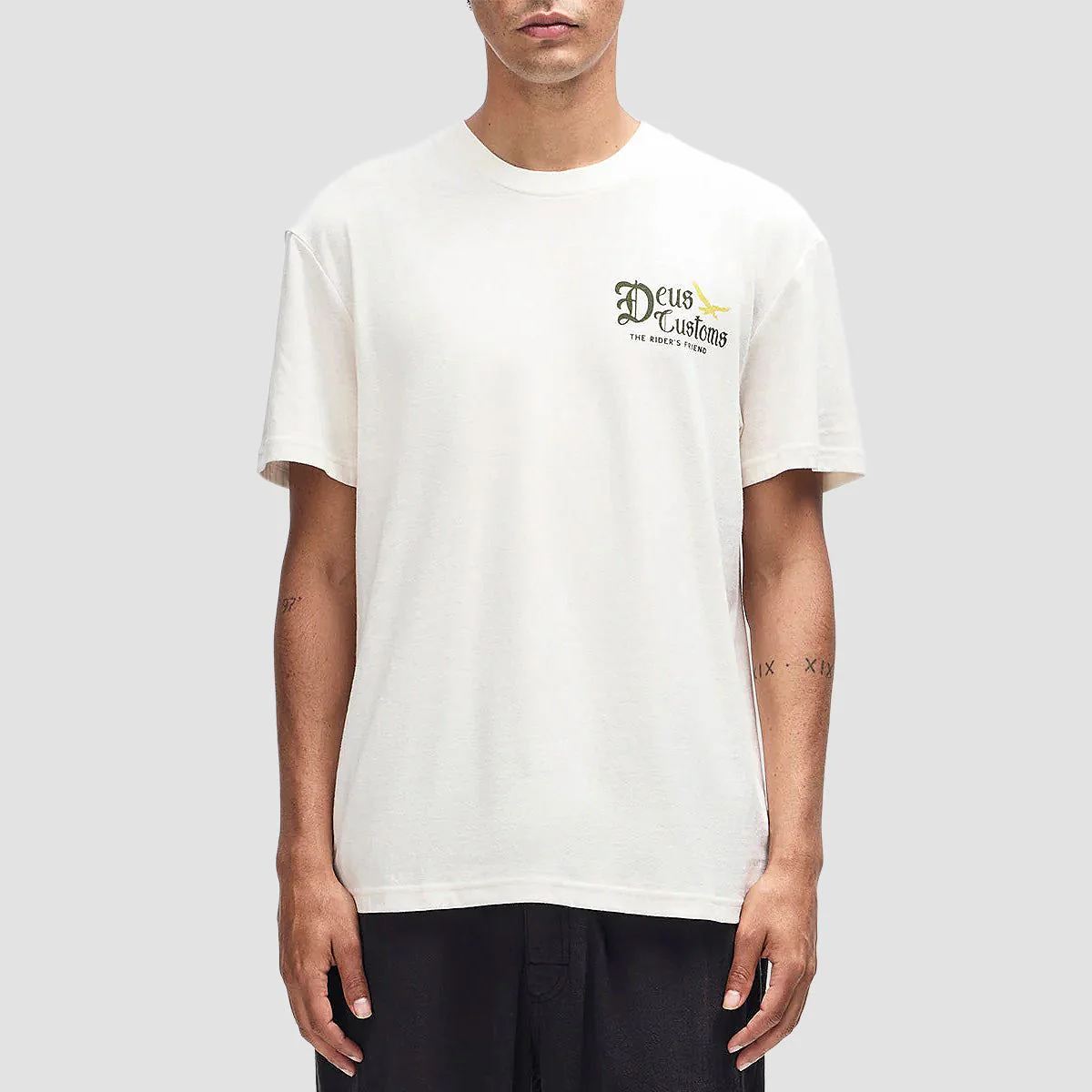 Deus Beep-Beep T-Shirt Dirty White - Image 2