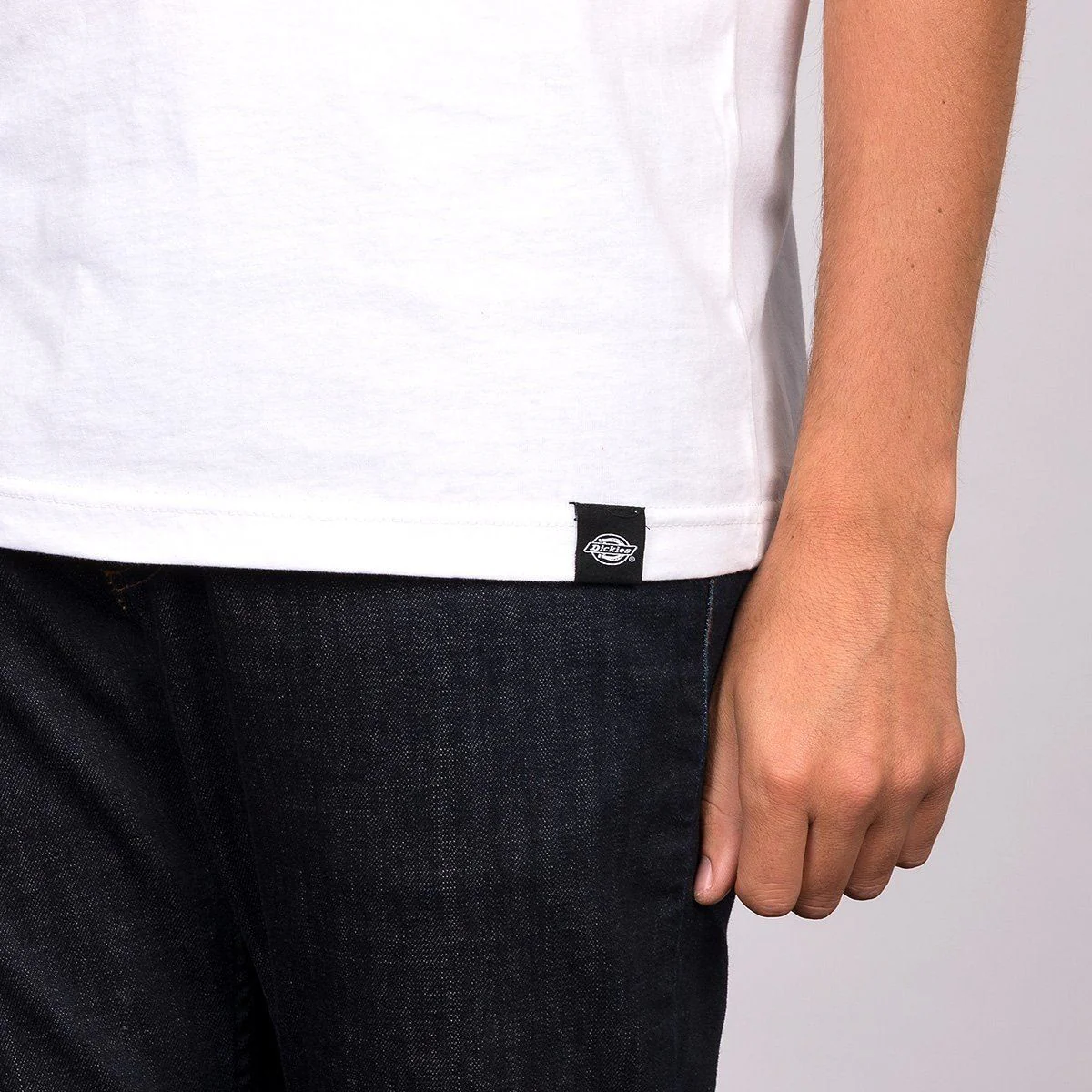 Dickies Crew Neck T-Shirt 3 Pack White - Image 3