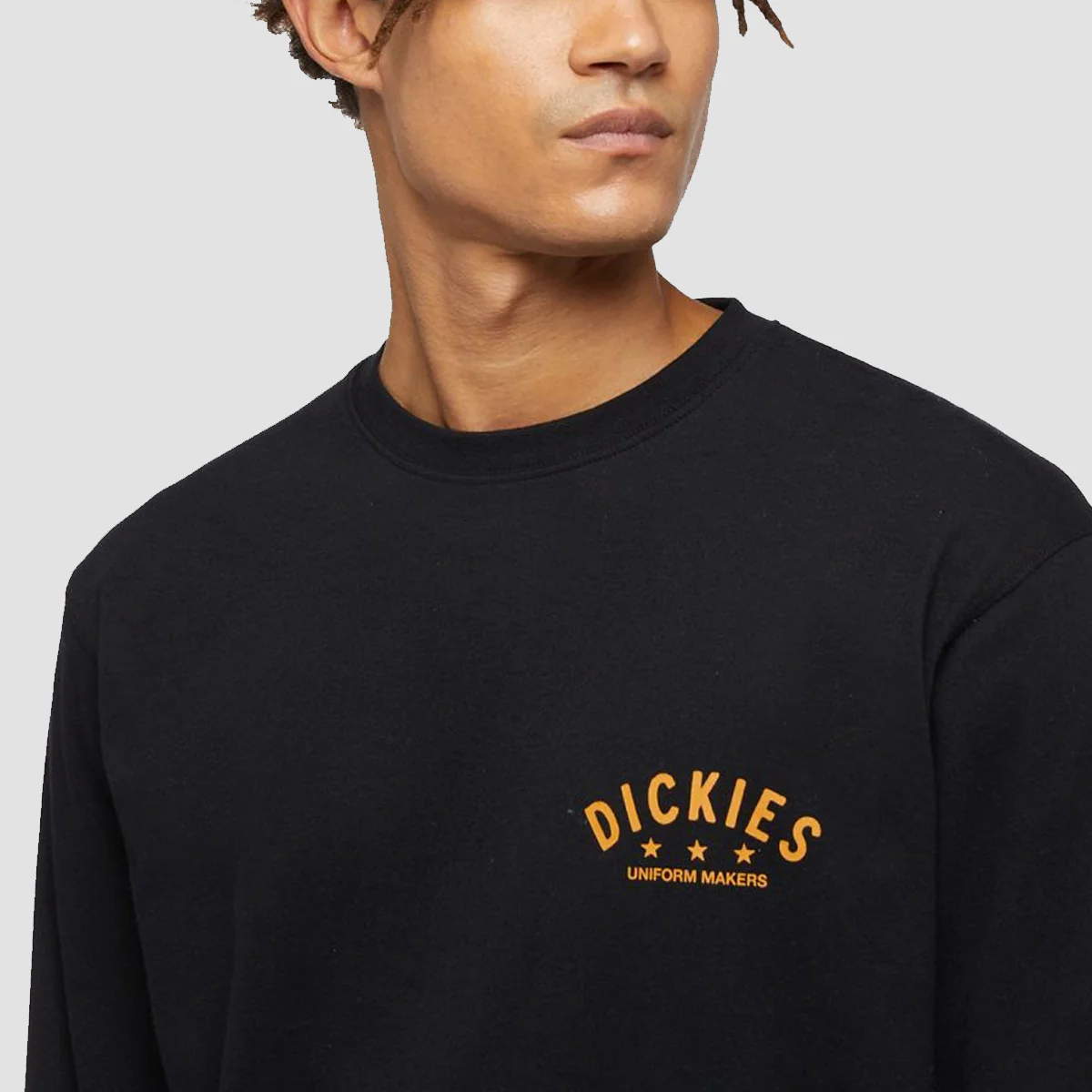 Dickies Trego Longsleeve T-Shirt Black - Image 2