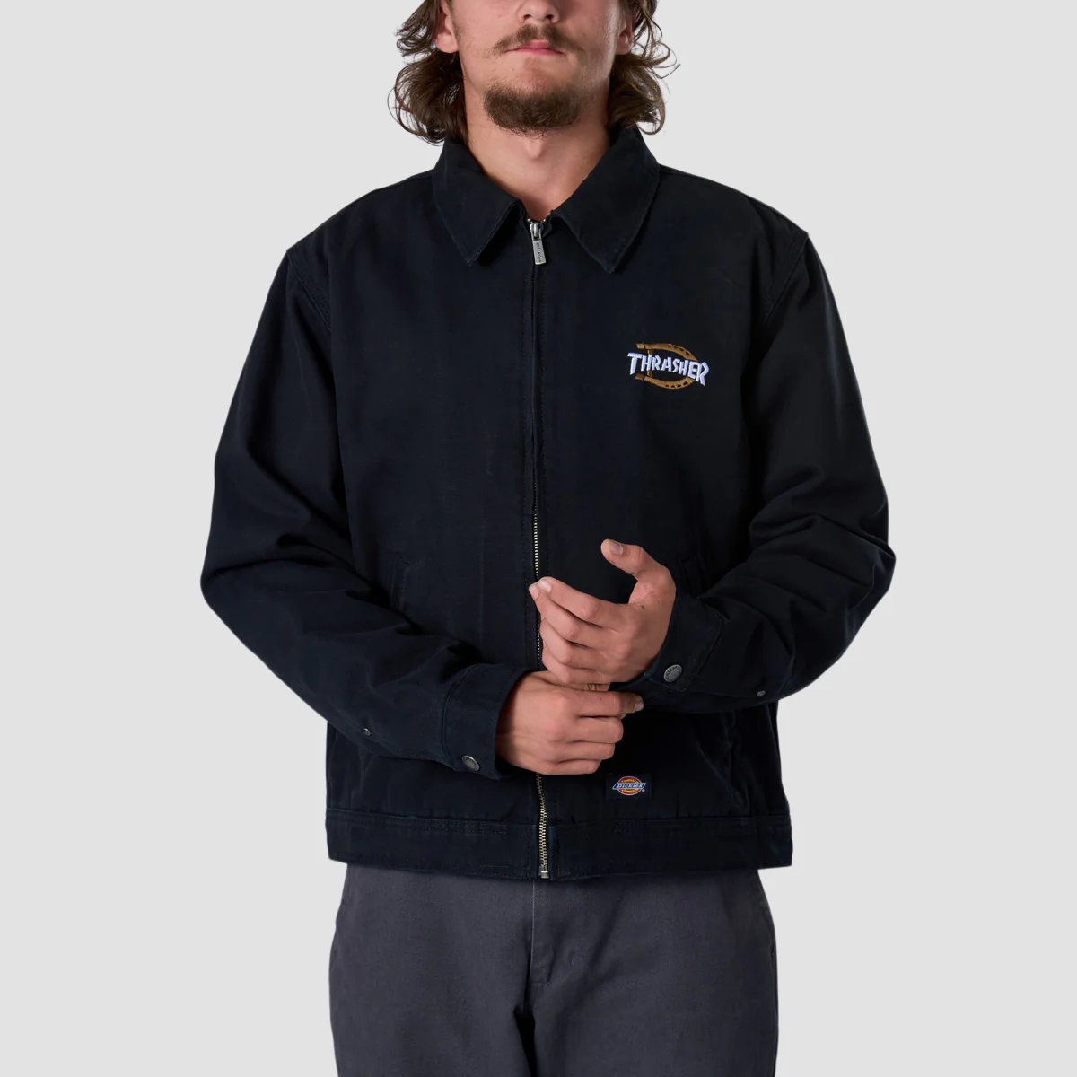Dickies X Thrasher Jacket Black - Image 2