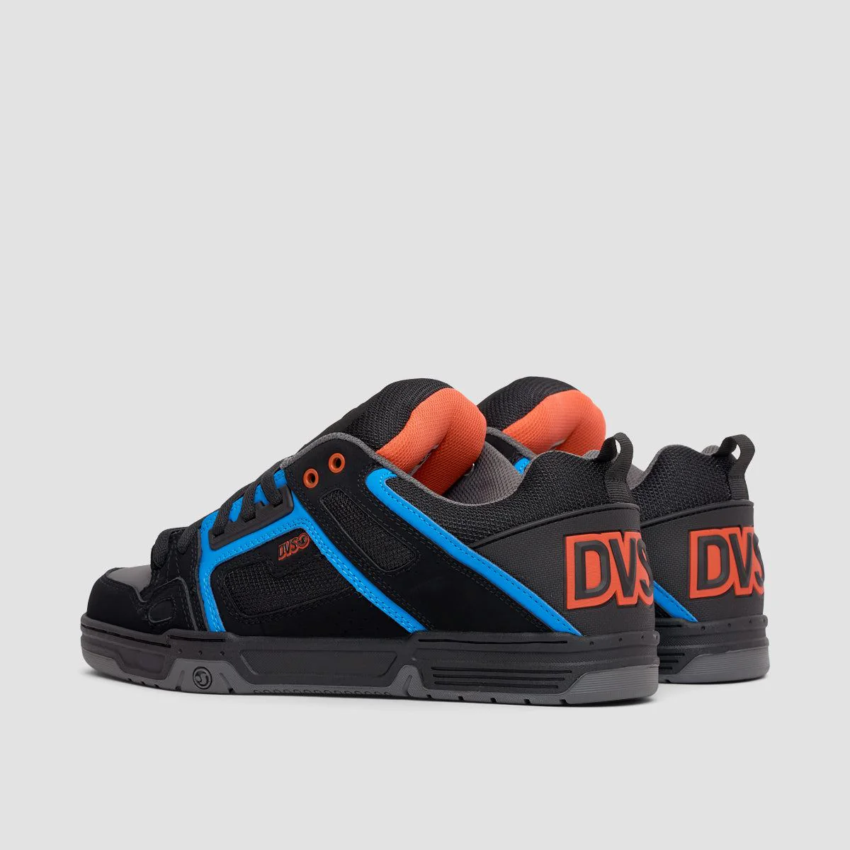 DVS Comanche Shoes - Black/Blue/Red Nubuck - Image 3