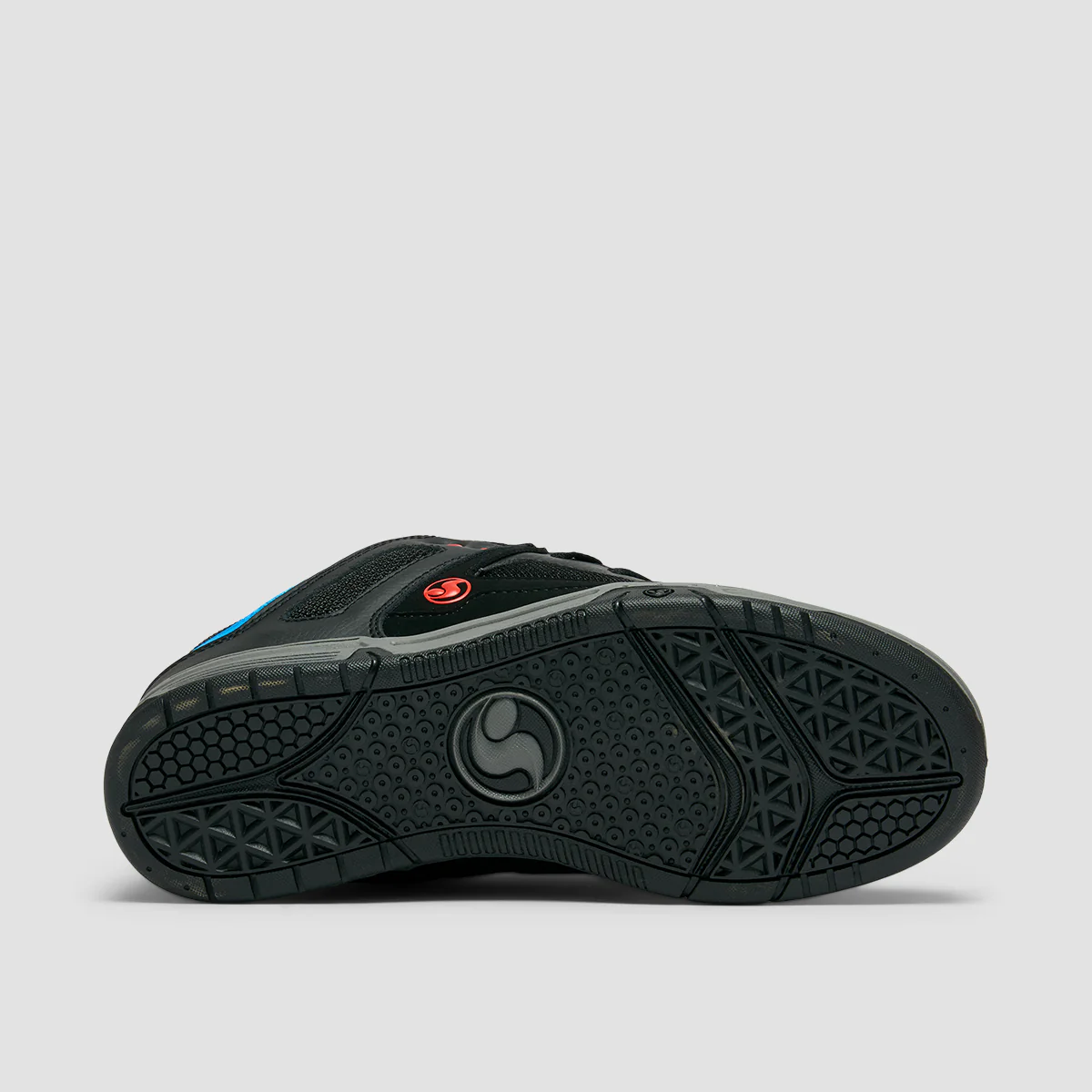 DVS Gambol Shoes - Black/Fiery Red/Blue Nubuck - Image 5