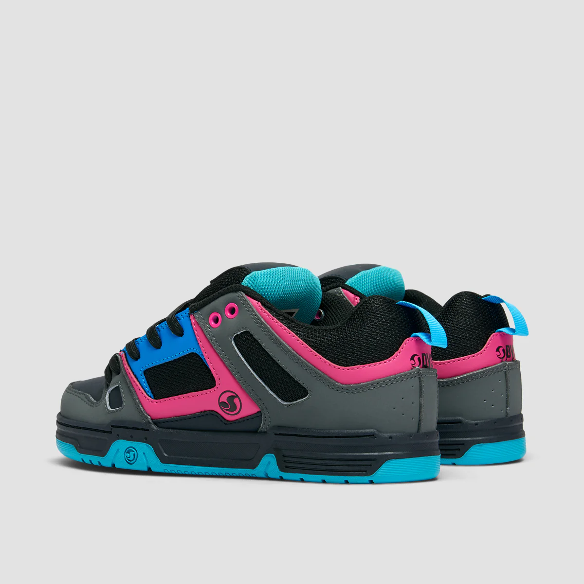 DVS Gambol Shoes - Black/Purple/Blue Nubuck - Womens - Image 3