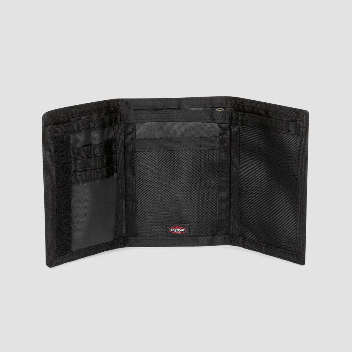 Eastpak Crew Single Tri-fold Wallet Tarp Black2 - Image 3