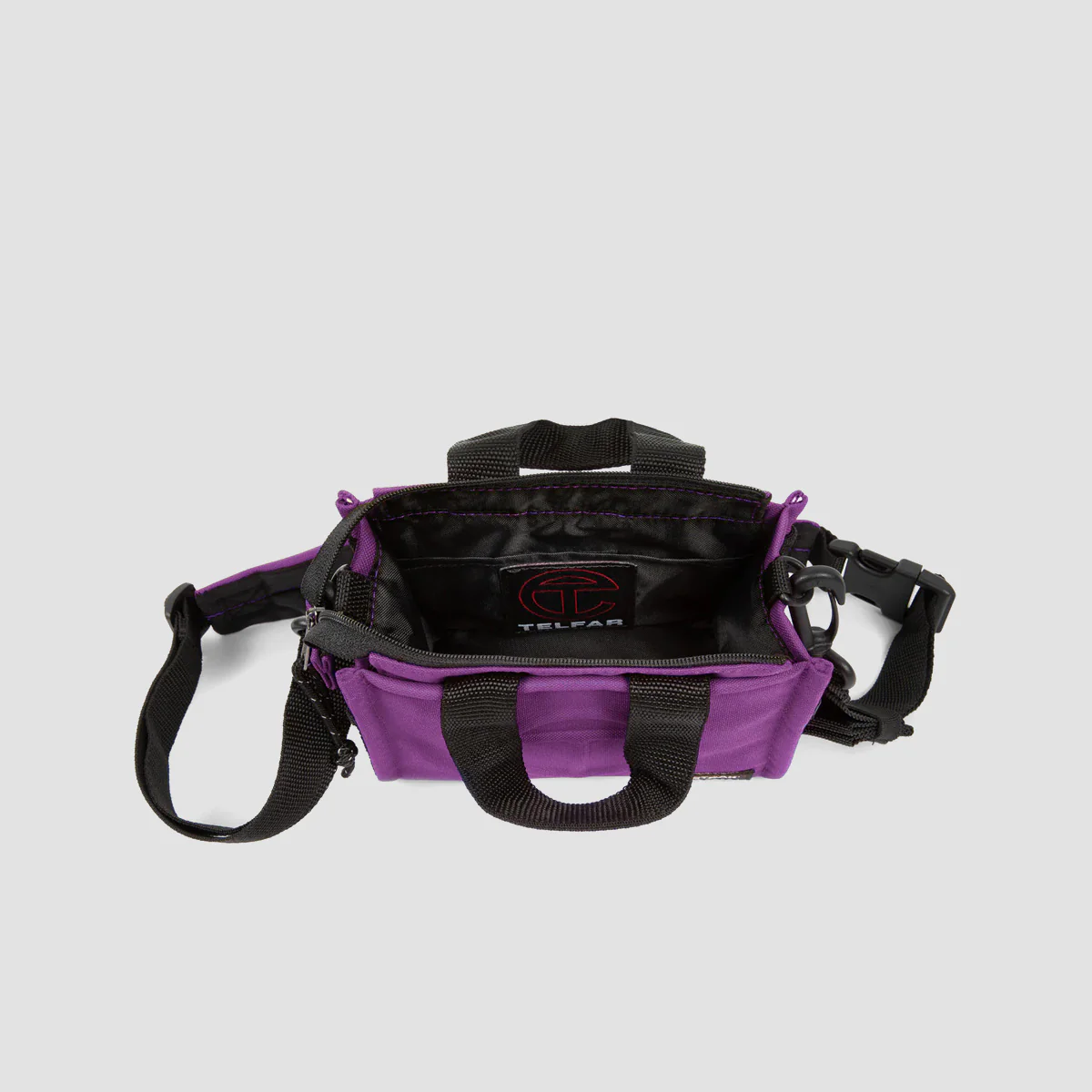 Eastpak Telfar Shopper S 1.5L Cross Body Shoulder Bag Telfar Purple - Image 3