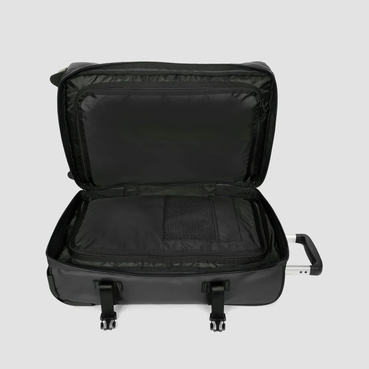 Eastpak Transit'r Plus S 42L Wheeled Carry On Suitcase Tarp Black2 - Image 2