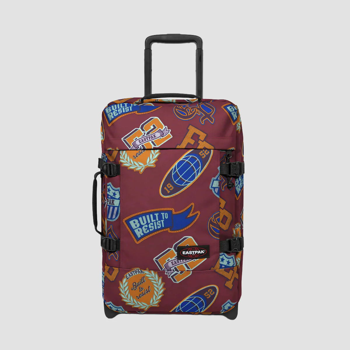 Eastpak Tranverz S 42L Wheeled Carry On Suitcase Clash Burgundy