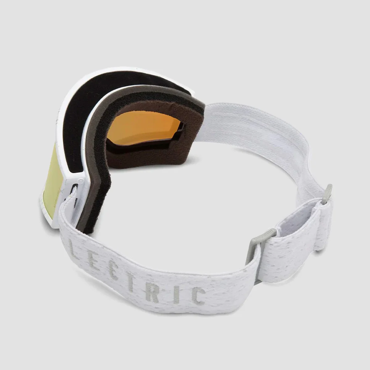 Electric Kleveland Small Snow Goggles Matte Speckled White/Gold Chrome - Image 2
