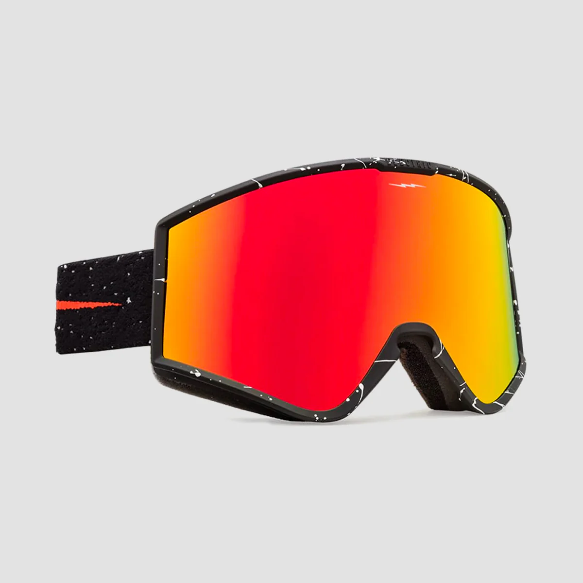 Electric Kleveland Snow Goggles Matte Speckled Black/Fire Chrome