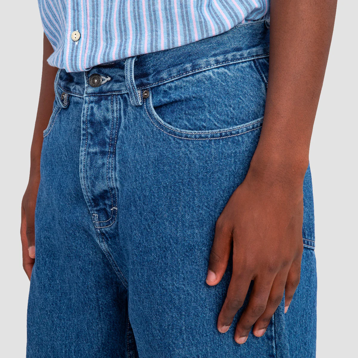 Element Big 5 Straight Fit Jeans Mid Used - Image 4