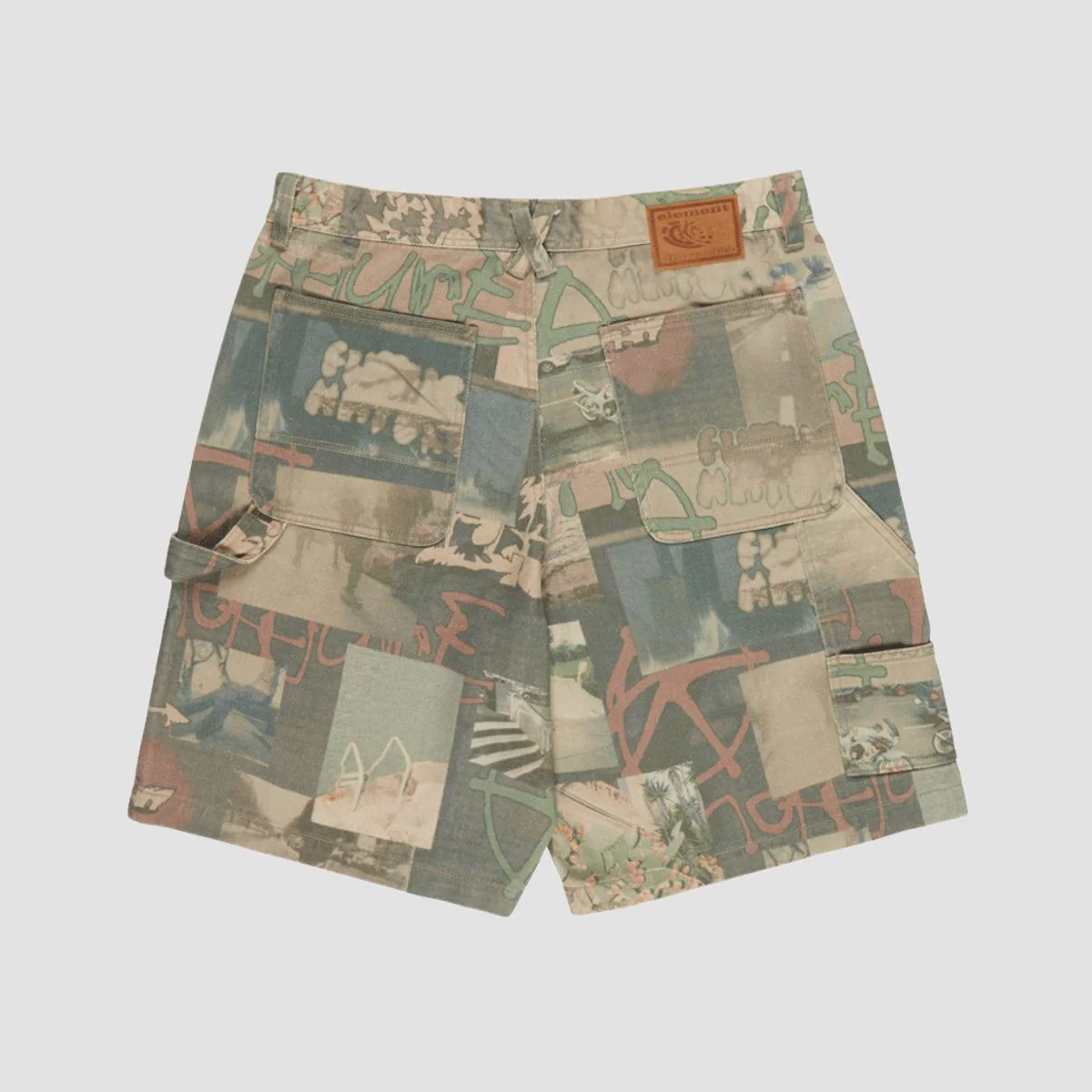 Element Big Carpenter Denim Shorts Scenes Washed - Image 4