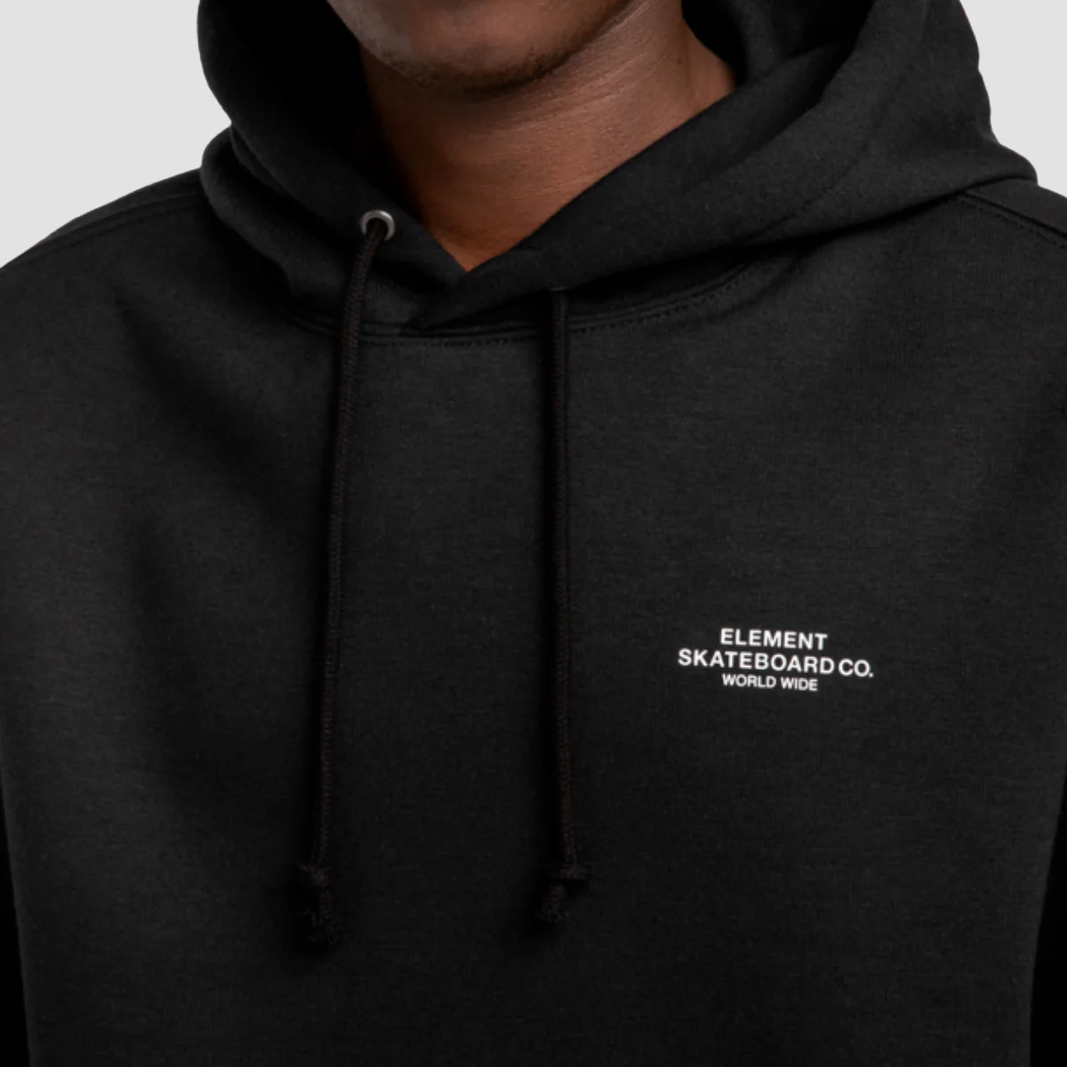 Element Co Pullover Hoodie Flint Black - Image 2