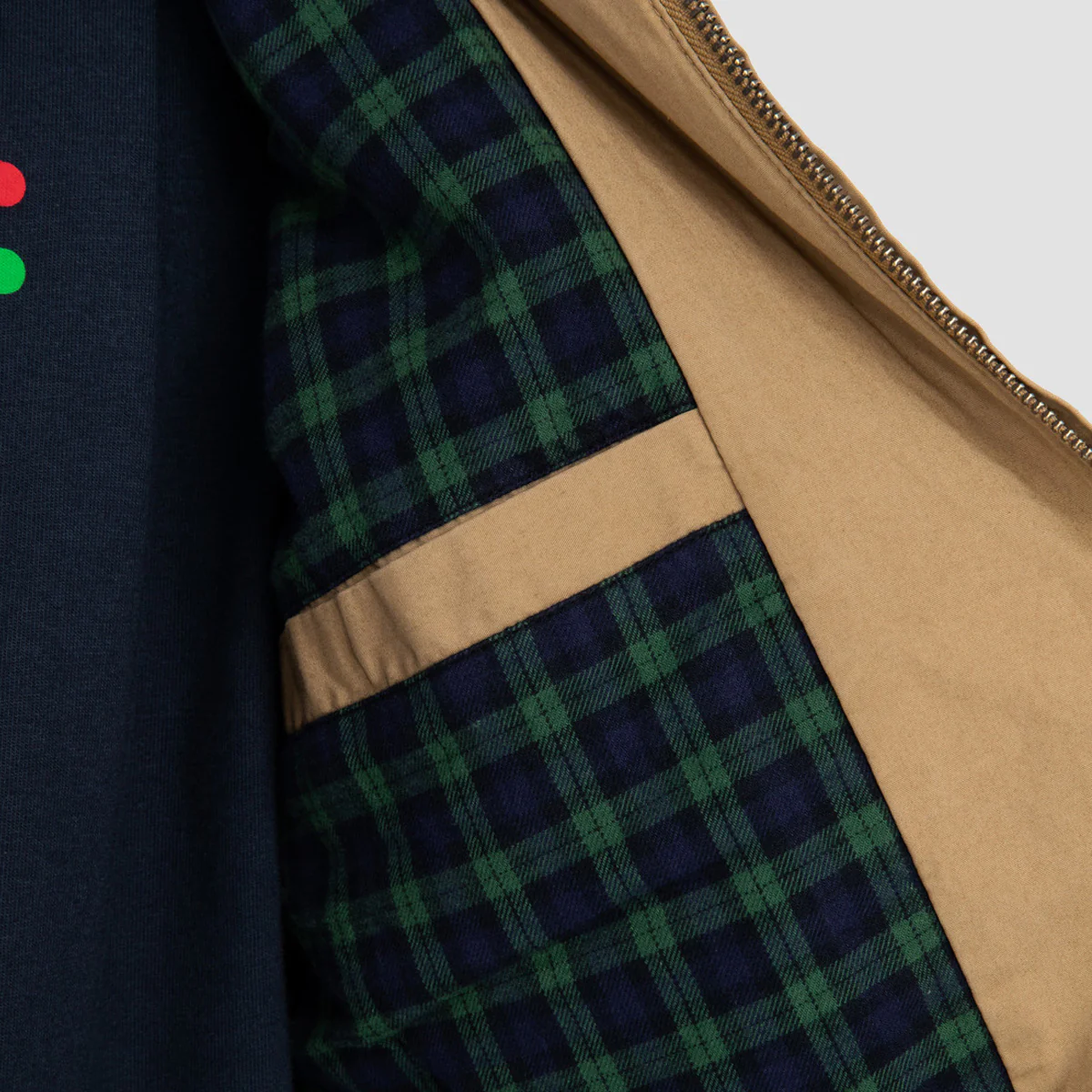 Element Element x Donnie O'Donnell Insignia Bomber Jacket Khaki - Image 4