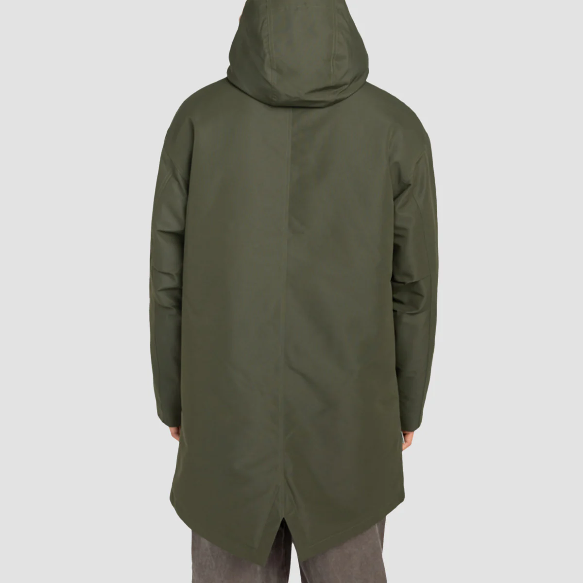 Element Fishtail Parka Jacket Forest Night - Image 2
