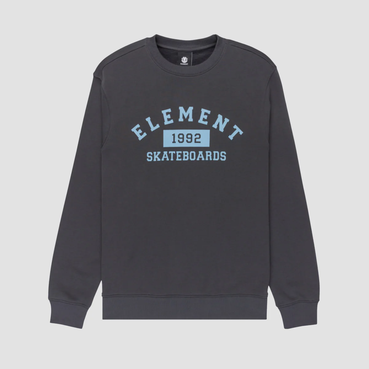 Element Home Team Crew Sweatshirt Off Black