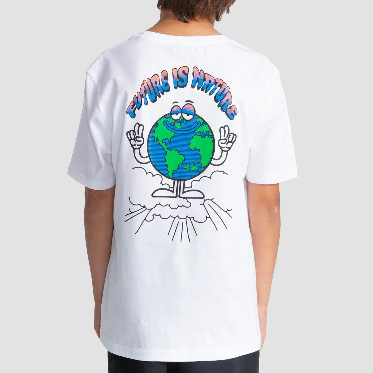 Element Renard Organic T-Shirt Optic White - Kids - Image 2
